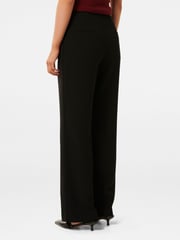 Forever New Black Allegra Side Detail Wide Leg Pants - Image 2 of 5