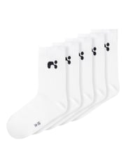 Name It White Kids Cotton Socks 5 Pack - Image 1 of 3