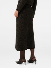 Forever New Black Anais Tweed Co-ord Midi Skirt - Image 2 of 5