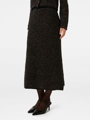 Forever New Black Anais Tweed Co-ord Midi Skirt - Image 4 of 5