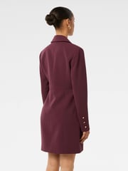 Forever New Purple Billie Petite Wrap Blazer Dress - Image 2 of 5