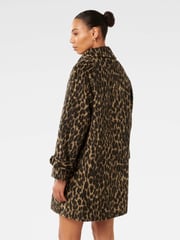 Forever New Slater Mantel mit Leoparden-Print - Bild 2 von 5
