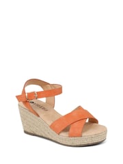 Pavers Orange Pavers Lightweight Platform Espadrilles - Image 3 of 5