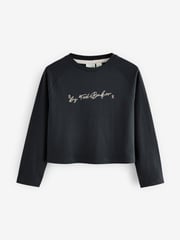 Baker by Ted Baker Multi Printed Long Sleeve 100% Cotton T-Shirts 3 Pack - Image 5 of 10