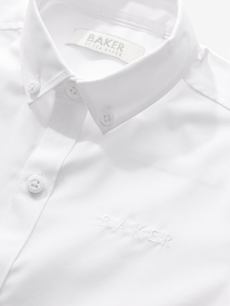 Baker by Ted Baker White Shirts 2 Pack - Image 4 of 4