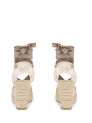 Jones Bootmaker Rosabelle Lace Detail Espadrilles - Image 4 of 5