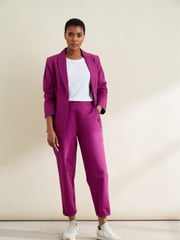 Seasalt Cornwall Purple Erica Blazer - Image 1 of 9