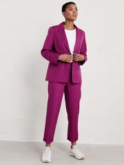 Seasalt Cornwall Purple Erica Blazer - Image 2 of 9