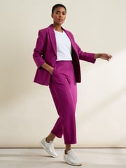 Seasalt Cornwall Purple Erica Blazer - Image 5 of 9