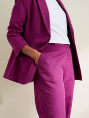 Seasalt Cornwall Purple Erica Blazer - Image 6 of 9