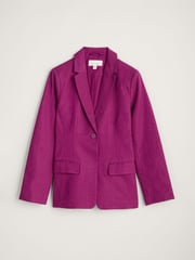 Seasalt Cornwall Purple Erica Blazer - Image 9 of 9