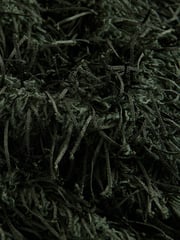 Green Short Sleeve Fluffy Top - Image 5 of 5