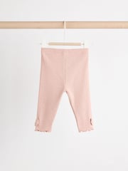 Pink Cosy Baby Long Sleeve Top and Leggings 3 Piece Set - Image 16 of 22
