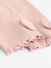 Pink Cosy Baby Long Sleeve Top and Leggings 3 Piece Set - Image 22 of 22