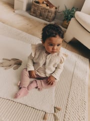Pink Cosy Baby Long Sleeve Top and Leggings 3 Piece Set - Image 5 of 22