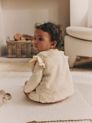 Pink Cosy Baby Long Sleeve Top and Leggings 3 Piece Set - Image 6 of 22