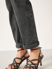 Hush Black Gisele Strappy Leather Stiletto Shoes - Image 1 of 4