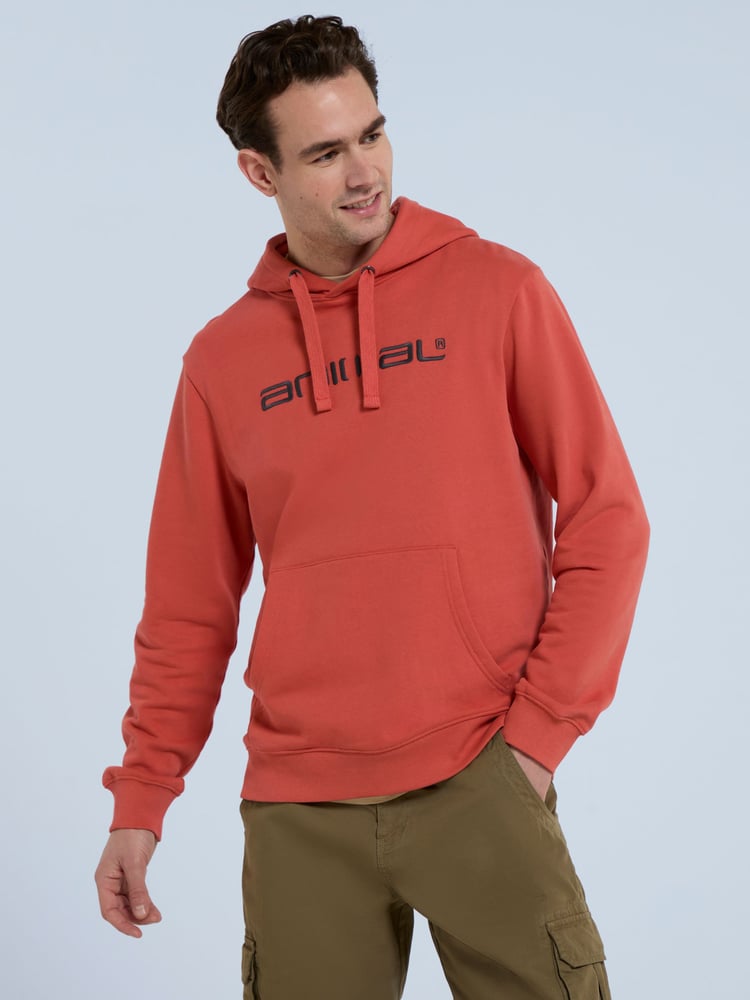 Orange - Animal – Driver Logo – Hoodie für Herren aus 100 % Baumwolle - Bild 1 von 6
