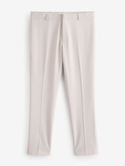 Neutral Skinny Fit Tuxedo Suit Trousers - Image 5 of 8