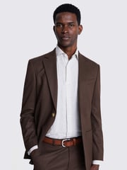 MOSS Dark Brown Casual Leather Belt - Image 3 of 3