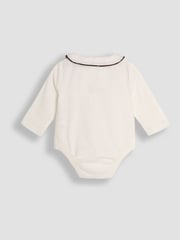 JoJo Maman Bébé Red 2-Piece Body & Checked Shorts Set - Image 5 of 6