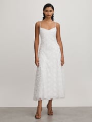 Anna Quan Applique Drop Waist Maxi Dress - Image 1 of 5