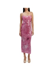 Bardot Pink Infinite Sequin Maxi Dress - Image 2 of 6