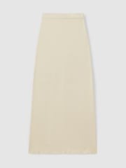 Anna Quan Knitted Cotton Midi Skirt - Image 2 of 5