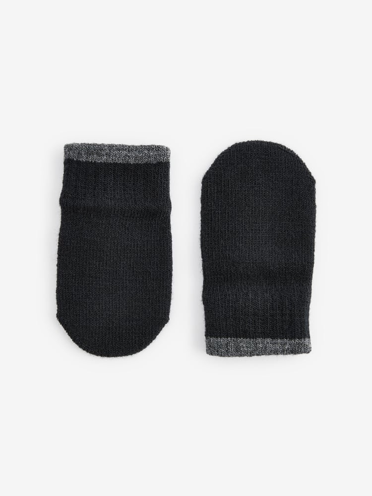 Black 3 Pair Magic Mittens Set (3mths-6yrs) - Image 2 of 2