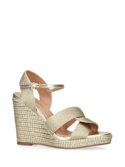 KG Kurt Geiger Gold Roya Sandals - Image 3 of 5