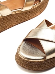 Moda in Pelle Pashyn Wedge Srappy Sandals - Image 4 of 4