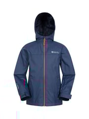 Mountain Warehouse Navy Blue Kids Torrent Waterproof Jacket - Image 1 of 5