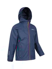 Mountain Warehouse Navy Blue Kids Torrent Waterproof Jacket - Image 2 of 5