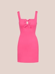 Adrianna Papell Pink A-Line Short Dress - Image 6 of 7