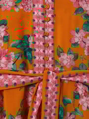 Raishma Silk Belted Midi Dress - Image 5 of 5