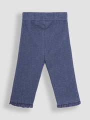 JoJo Maman Bébé Pink 2-Pack Rib Leggings - Image 4 of 7