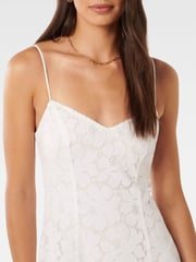 Forever New White Vivienne Lace Longline Dress - Image 2 of 4