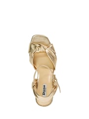 Dune London Gold Kaino Knotted Wedges - Image 6 of 6