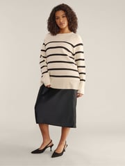 Evans Satin Bias Cut Skirt - Image 2 of 3