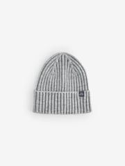 Black/Navy/Grey Knitted Beanies 3 Pack (1-16yrs) - Image 2 of 5