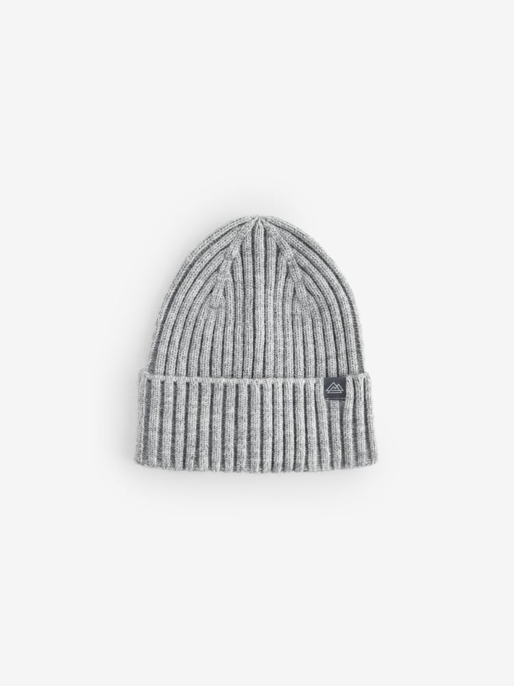 Black/Navy/Grey Knitted Beanies 3 Pack (1-16yrs) - Image 2 of 5