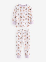 Multi Snuggle Pyjamas 3 Pack - Image 2 of 9