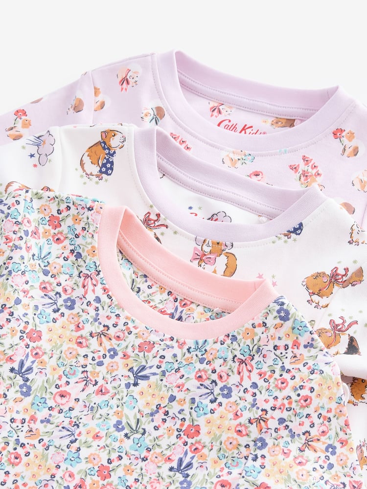 Multi Snuggle Pyjamas 3 Pack - Image 9 of 9