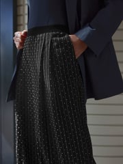 Black Premium Pull On Diamonte Trousers - Image 5 of 8