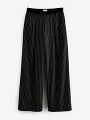 Black Premium Pull On Diamonte Trousers - Image 6 of 8