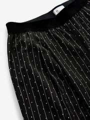 Black Premium Pull On Diamonte Trousers - Image 7 of 8