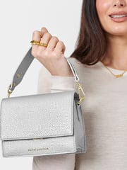 Katie Loxton Silver Orla Mini Crossbody Bag - Image 1 of 4