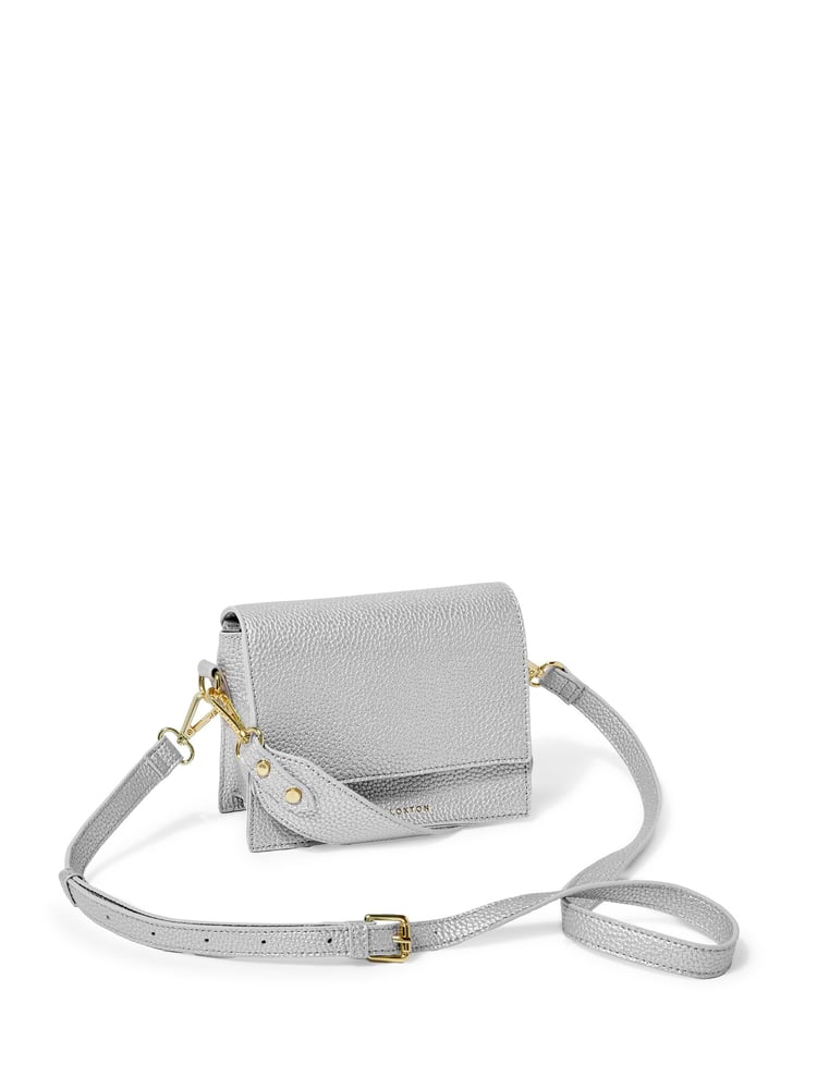 Katie Loxton Silver Orla Mini Crossbody Bag - Image 2 of 4