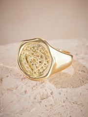 Cath Kidston Gold Tone Lace Hearts Ring - Image 1 of 9