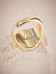 Cath Kidston Gold Tone Lace Hearts Ring - Image 2 of 9